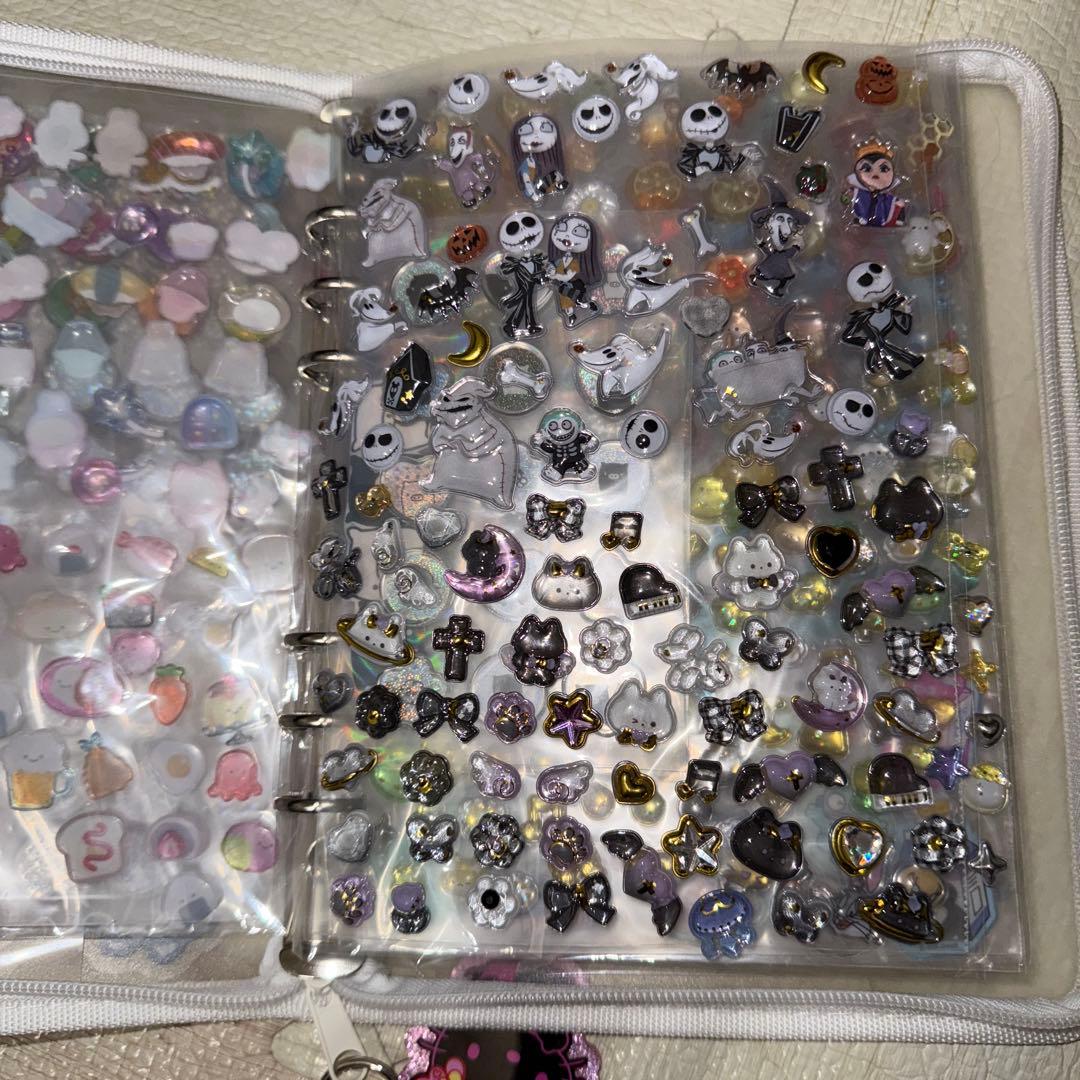 シール 帳完成形一冊 ストラップ付き