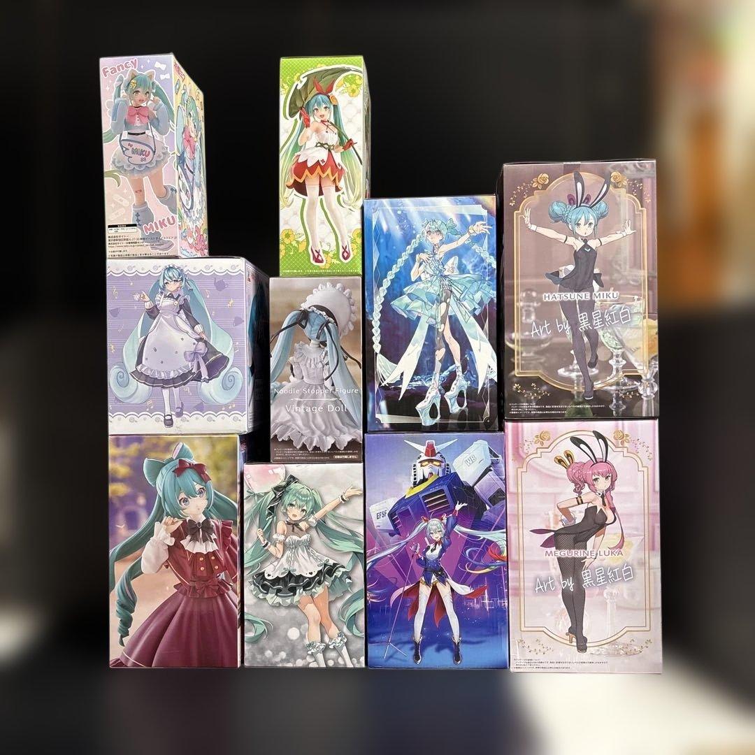 【値下げ・新品未開封】初音ミクフィギュア10種セット