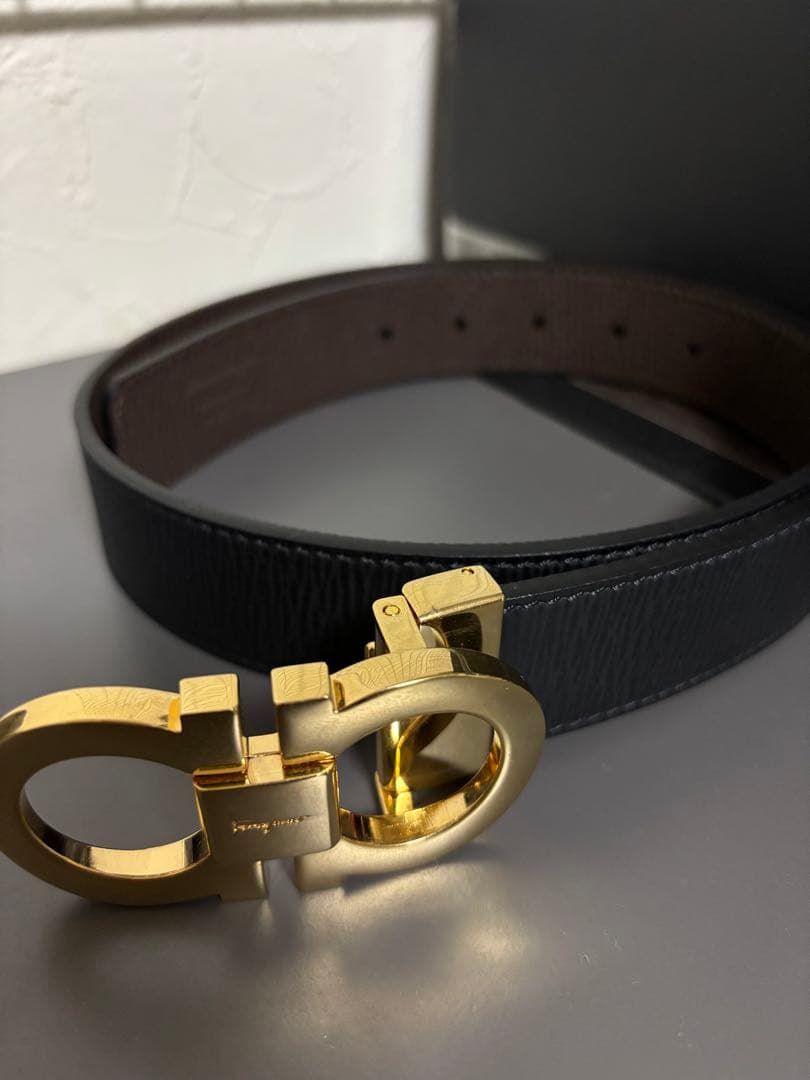 Ferragamo ベルト ◇Salvatore Ferragamo◇両面 ベルト フェラガモベルト 正規品