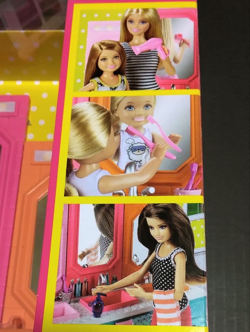 【セール】 バービー人形用 洗面台セット Barbie BATH VANITY