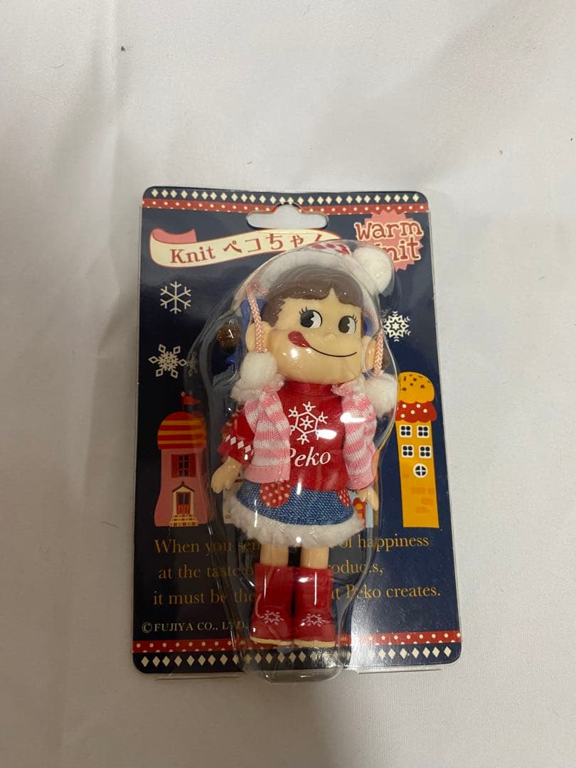 ペコちゃん人形 5個セット オーバーオール ラブリー クリスマス