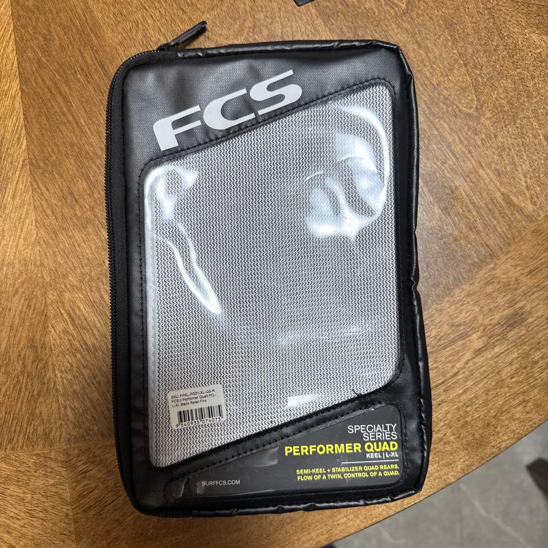 サーフィン・ボディボード FCS Il Performer Quad PG -L-XL Black