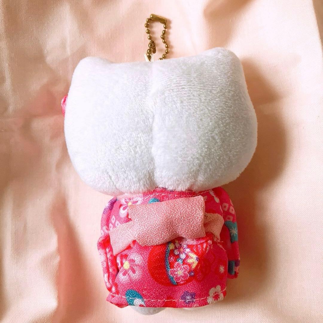京都❤️着物ハローキティ ぬいぐるみキーホルダー お土産 キティ