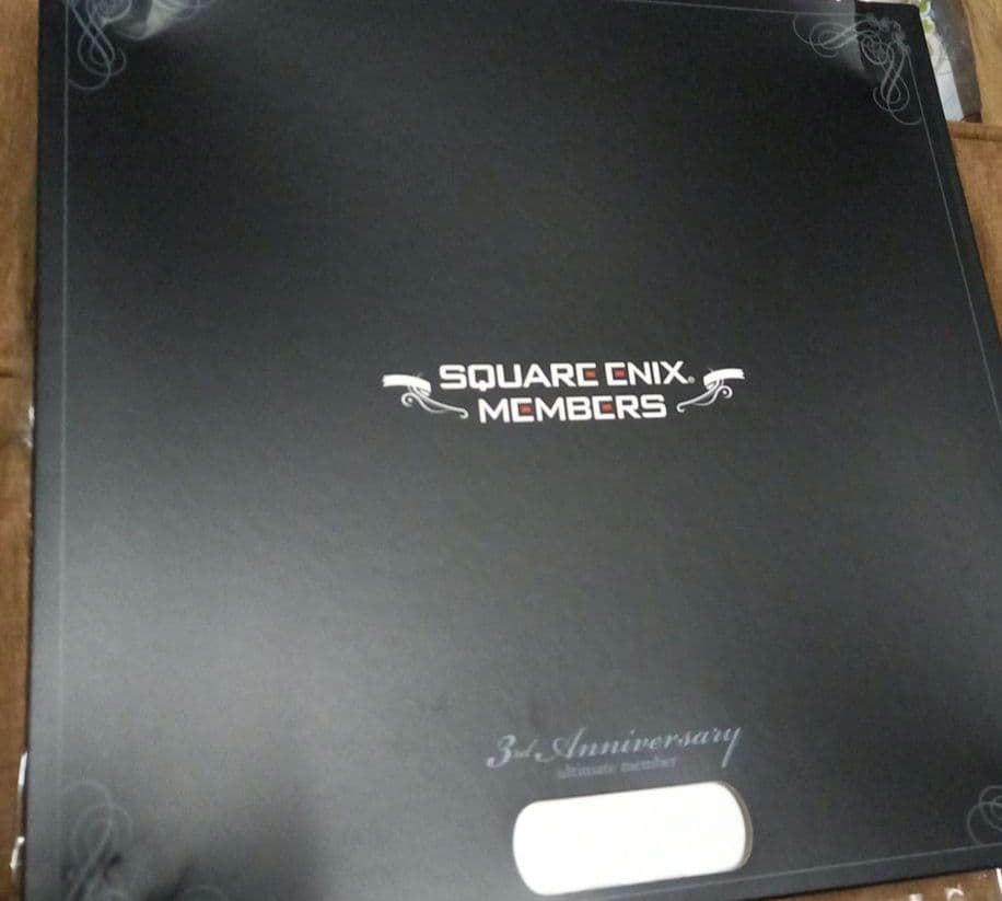 レア☆アルティメットメンバー特典☆オリジナルイラストプレート☆FF☆