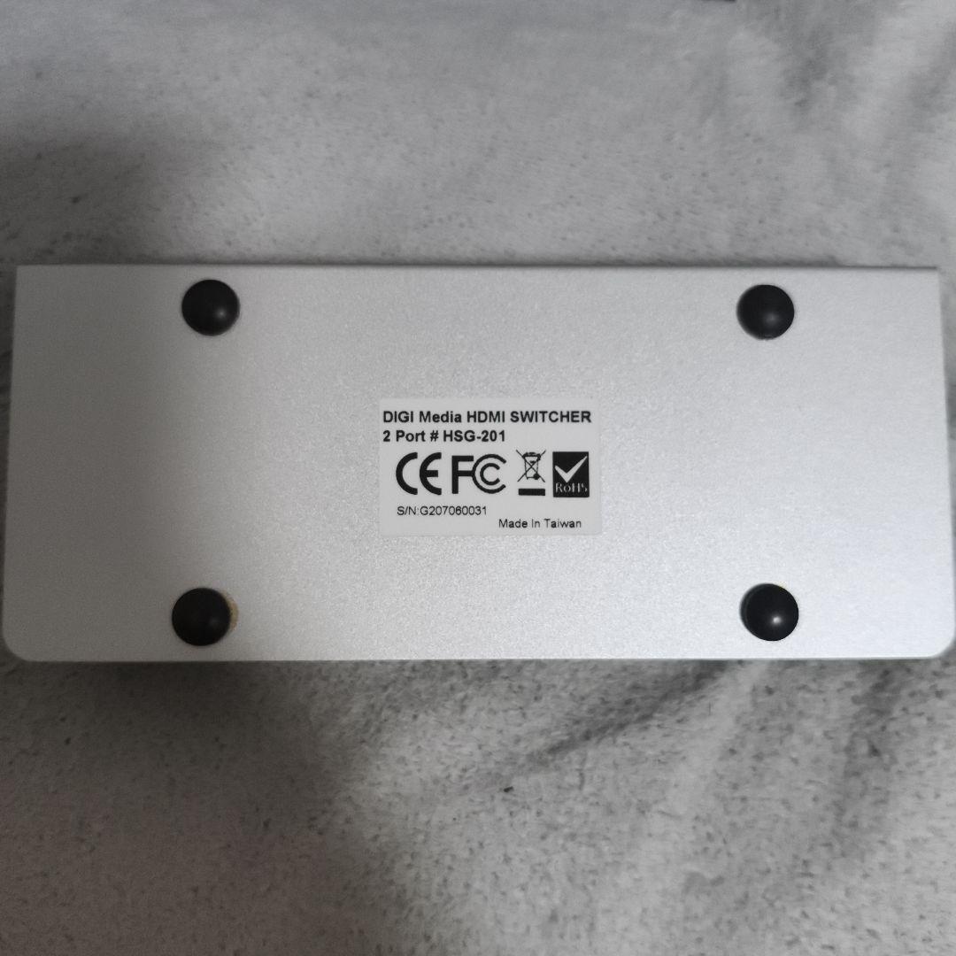 DIGI Media HDMI Switcher 2 port HSG-201 - メルカリ