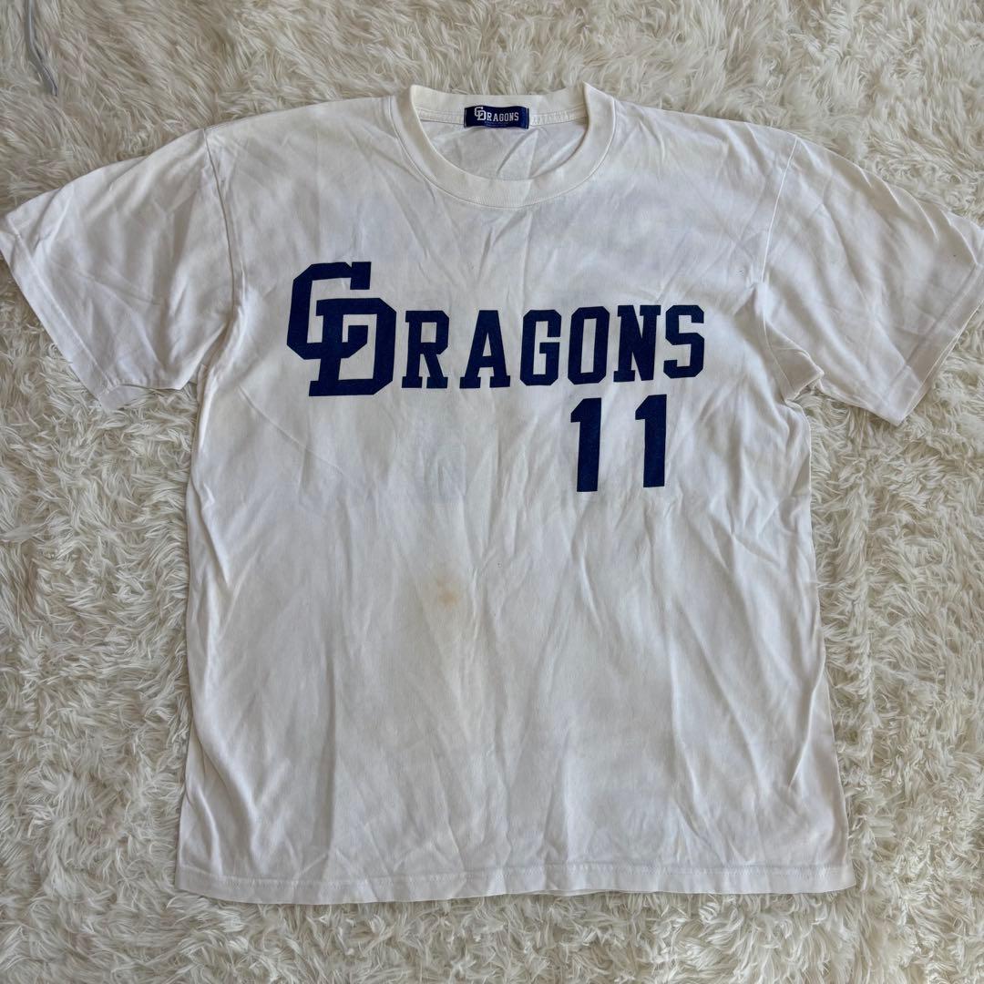 中日ドラゴンズ 応援Tシャツ 背番号11 川上憲伸 Mサイズ（A68） - メルカリ