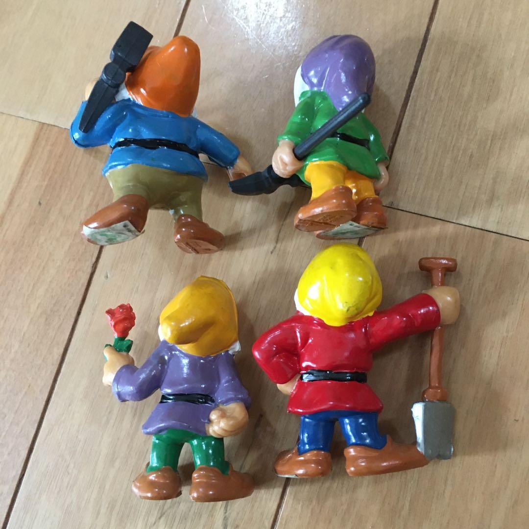 ディズニー 白雪姫 7人のこびと フィギュアセット レトロディズニー
