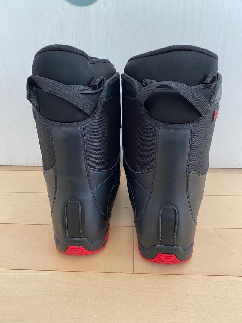 DIVISION スノーボードブーツ BOAシステム 黒/赤　27.0cm