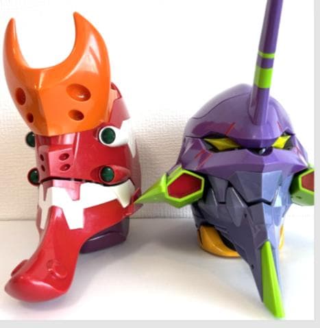 エヴァンゲリオン初号機、弐号機ポップコーンバケツ USJ