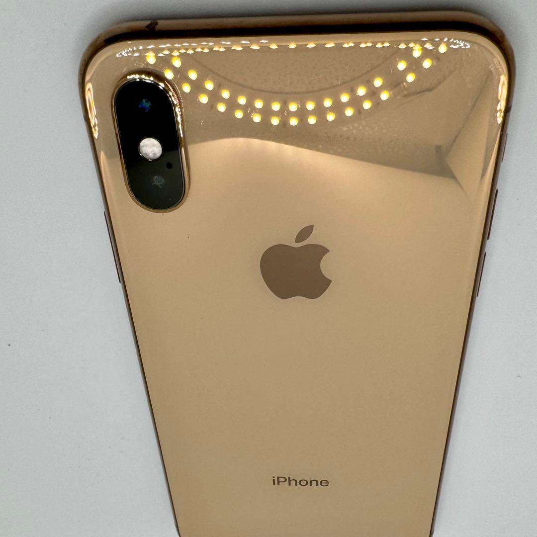 iPhone XS 256GB バッテリー100% ゴールド - メルカリ