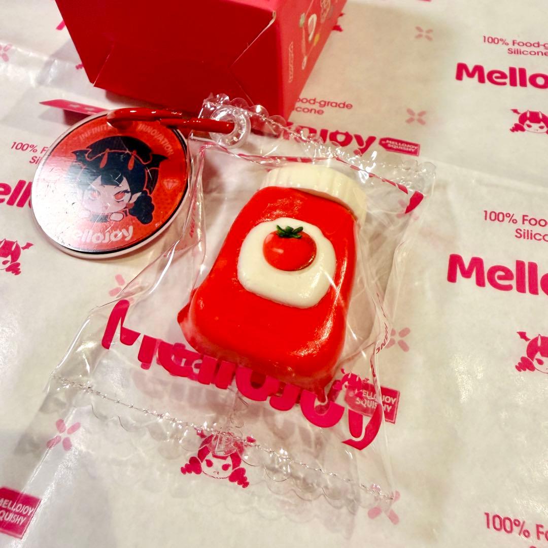 Mellojoy ちびっこシリーズ ケチャップ ミニケチャップ スクイーズ レア