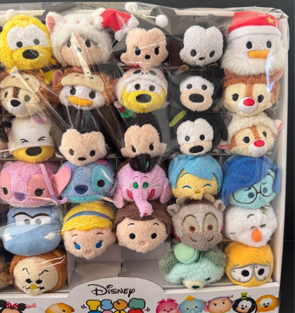 【美品】ツムツム 68体＋紙製収納BOX2個セット