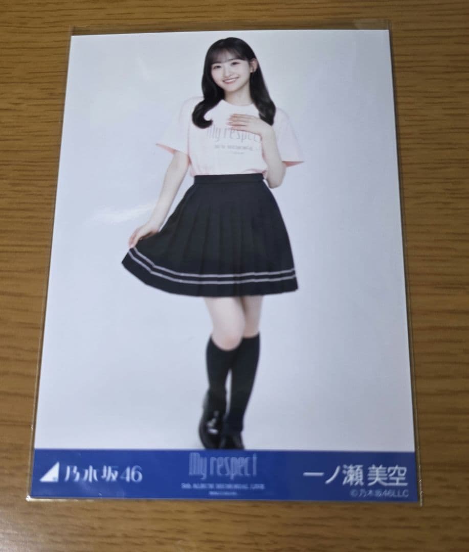 乃木坂46 一ノ瀬美空 生写真 My respect ライブT コンプ - メルカリ