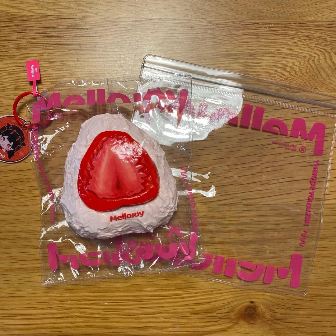 Mellojoy 大福 ストロベリー いちご 苺 イチゴ メロジョイ 使用感あり