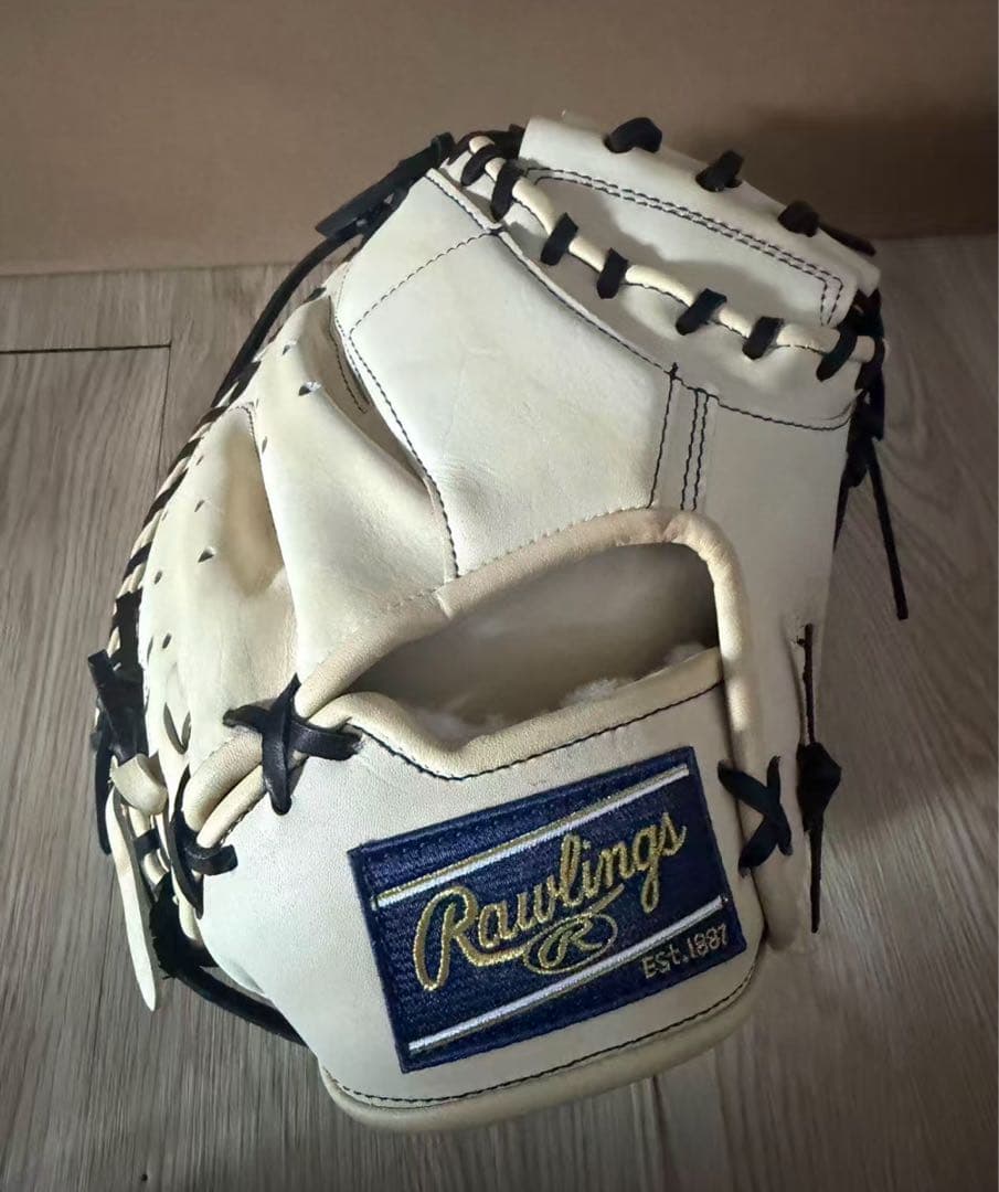 野球 キャッチャーミット 硬式 大人 右投げ ローリングス Rawlings H Rawlings（ローリングス） 軟式 キャッチャーミット HOH MLB カラー