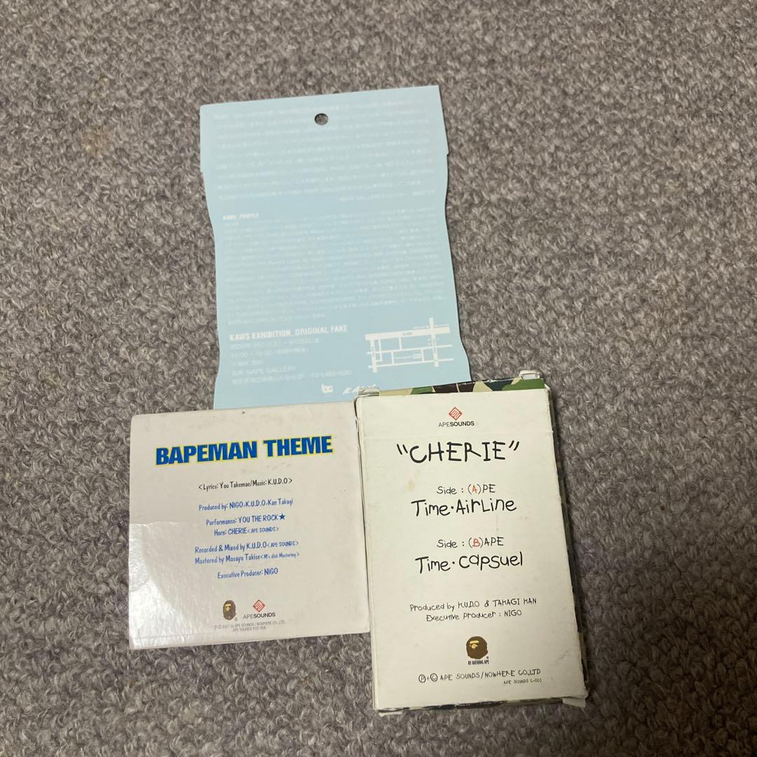 kaws bapegallery フライヤーbapesounds - メルカリ
