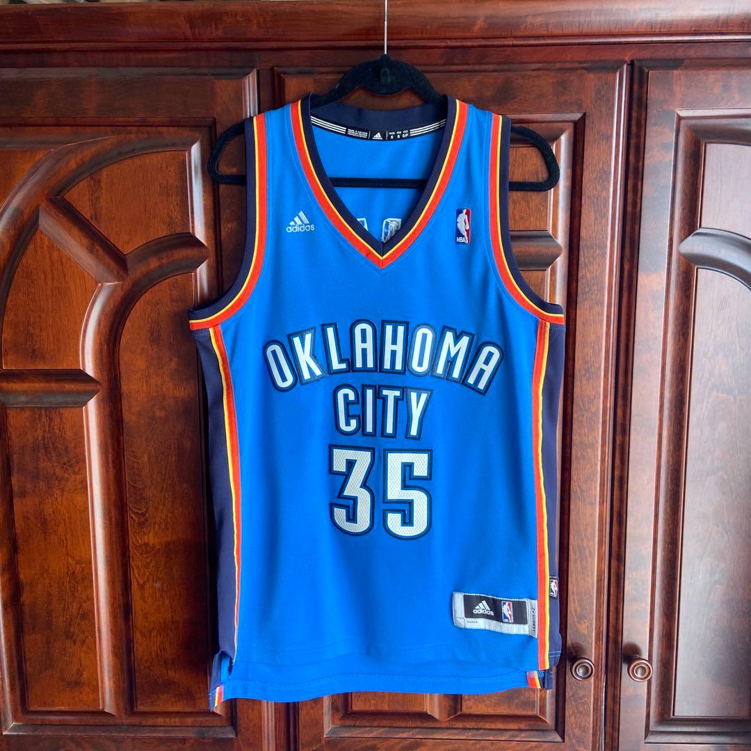 NBA ケビンデュラント ユニフォーム　adidas オクラホマシティサンダー Amazon | NBA Oklahoma City Thunder Kevin Durant Swingmanジャージ