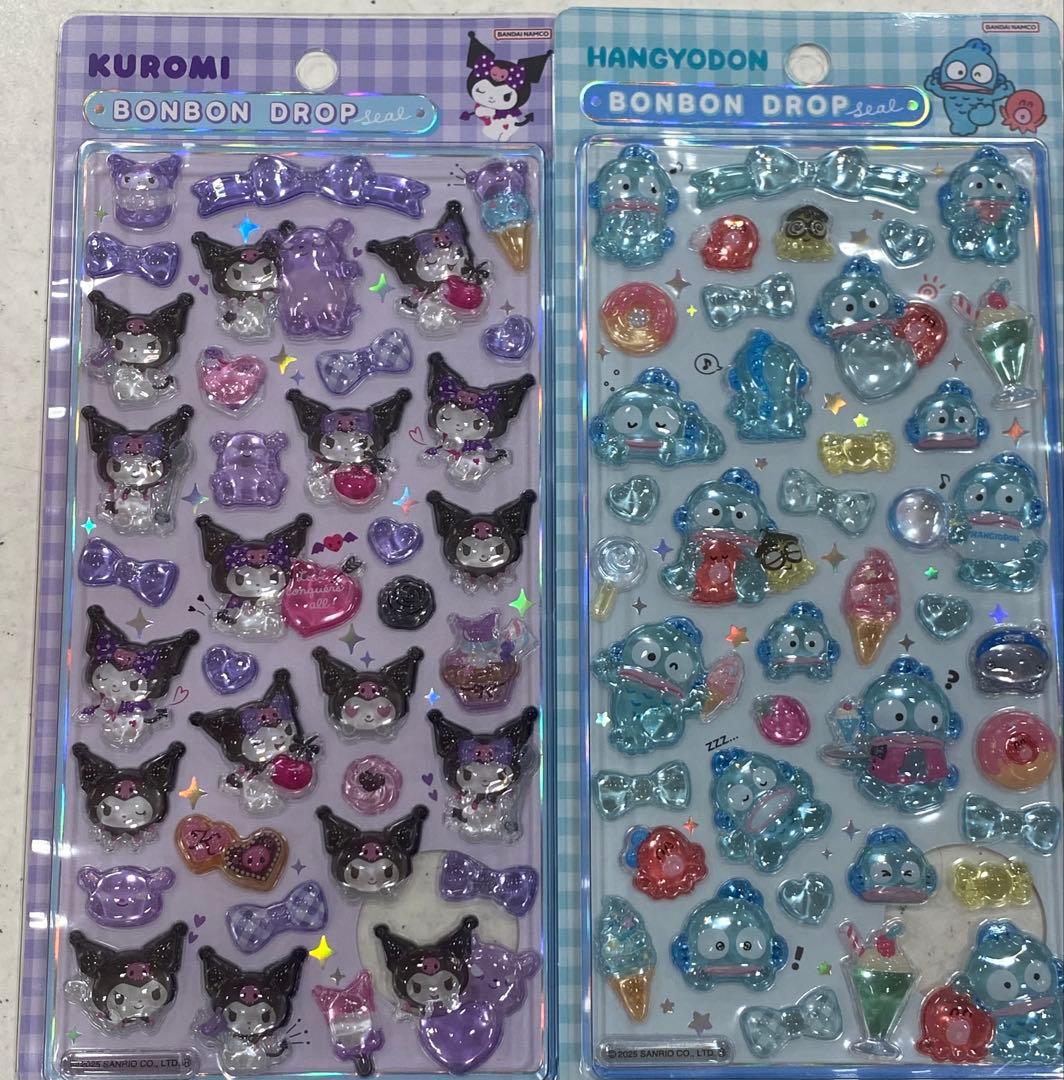 【正規品】サンリオ ボンボンドロップシール 8種類セット