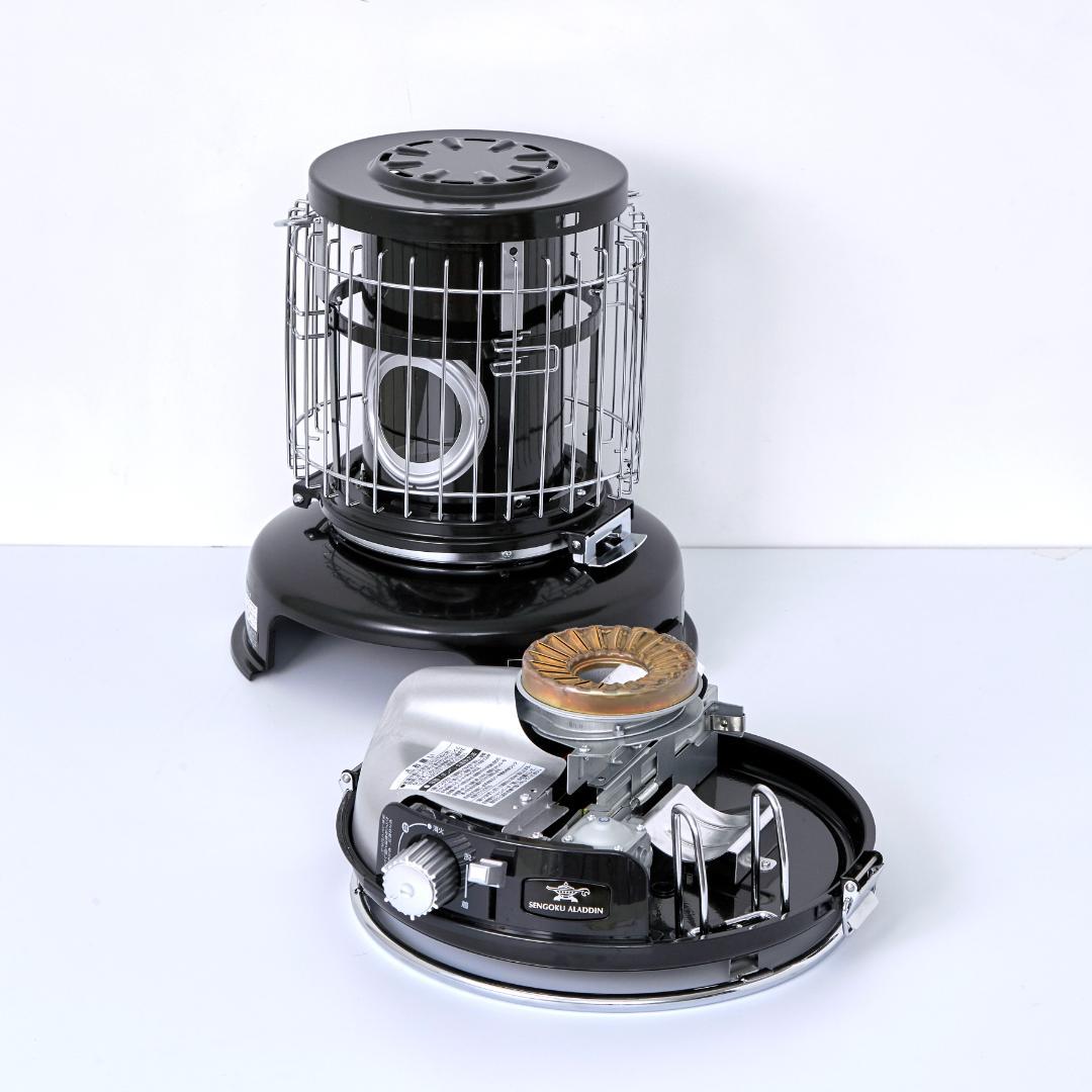 送料込」SENGOKU ARADDIN ポータブルガスストーブ BK セット - メルカリ