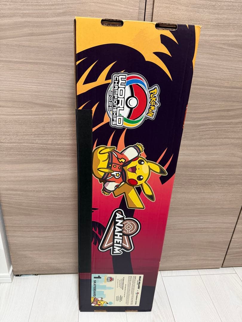 限定1250台】wcs2025アナハイム ピカチュウスケートボード(抽選品