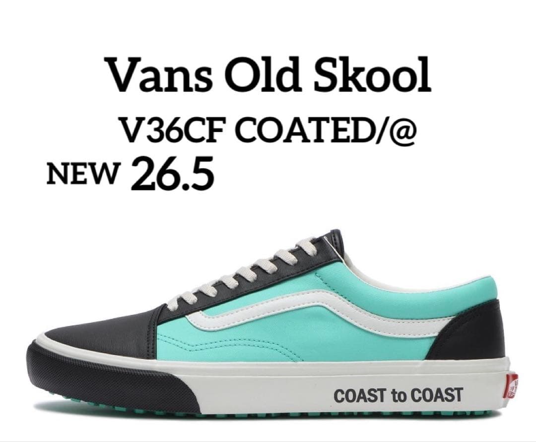 vans 【新品・未使用】 Old Skool (V36CF COATED/@) VANS（ヴァンズ） OLD SKOOL オールドスクール V36CF COATED/@ BLACK