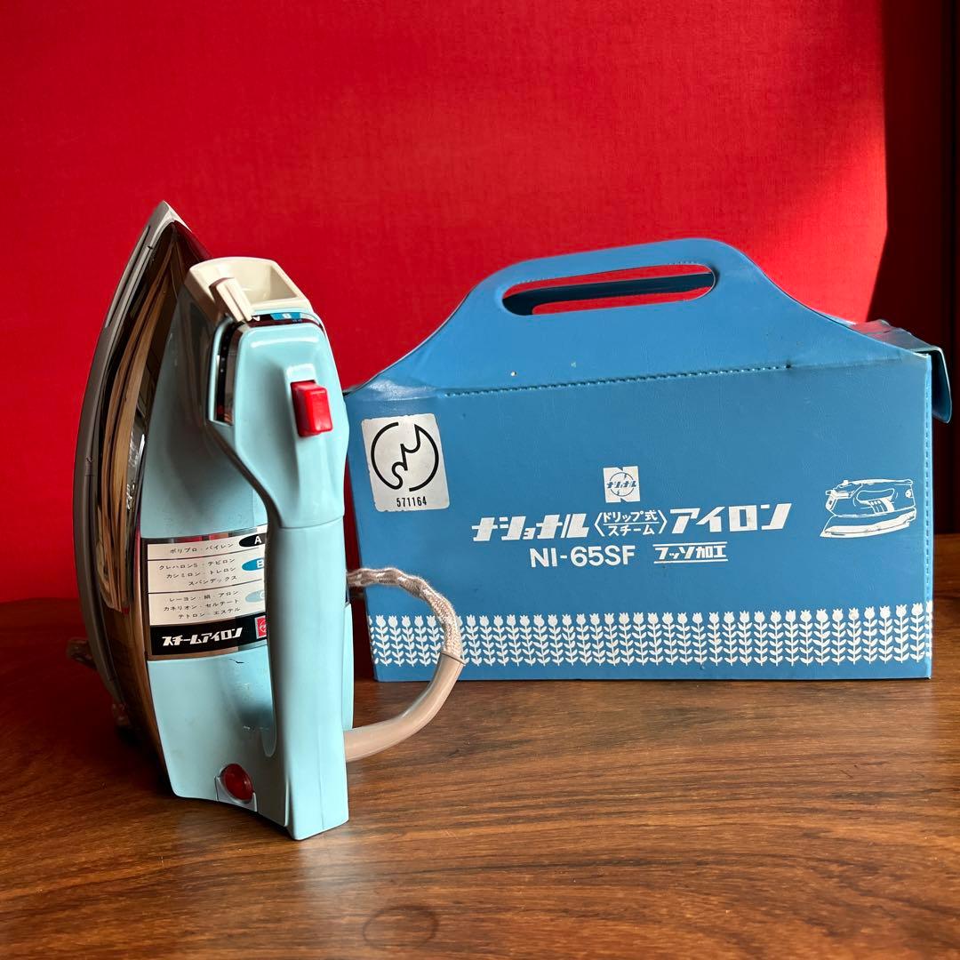 ナショナル】アイロン 昭和レトロ - メルカリ