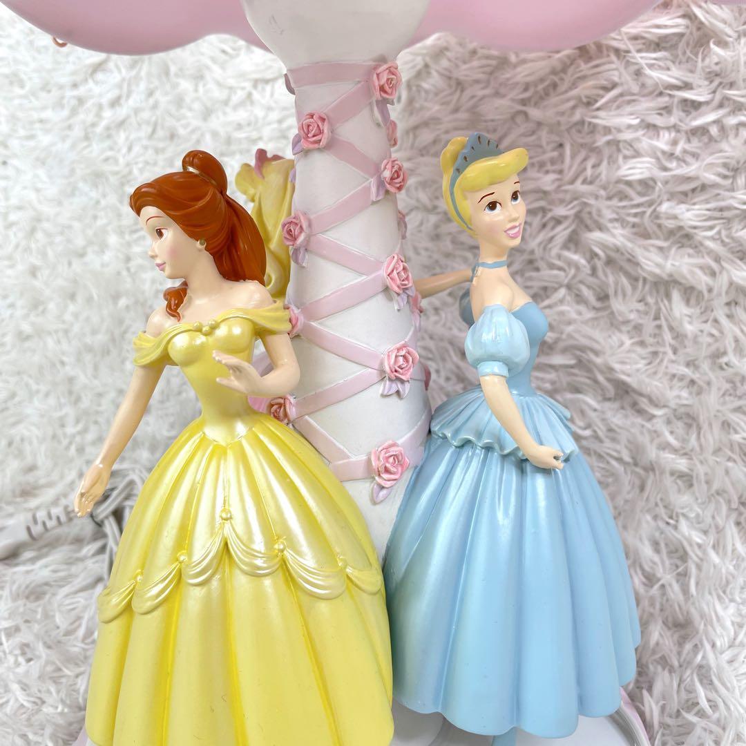美品✨ディズニー　ルームライト プリンセス　シンデレラ　美女と野獣　眠れる森の姫