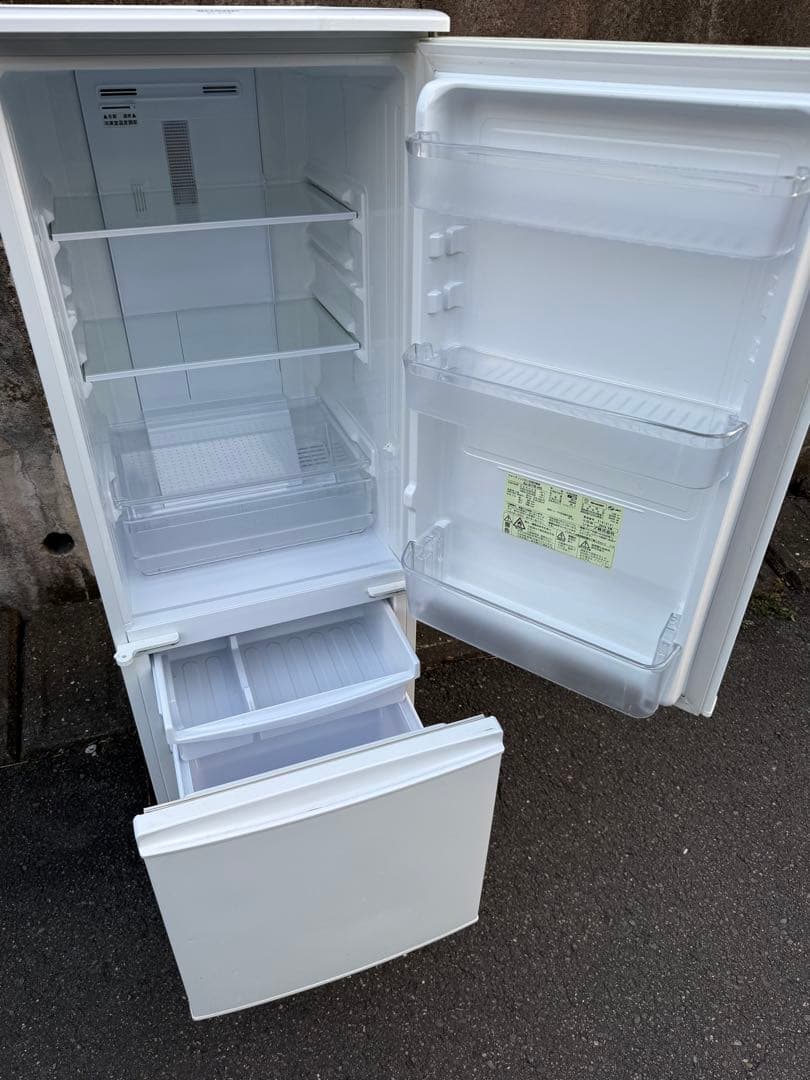 2016年式 167L SHARP 冷蔵庫 SJ-S17B-HG - メルカリ