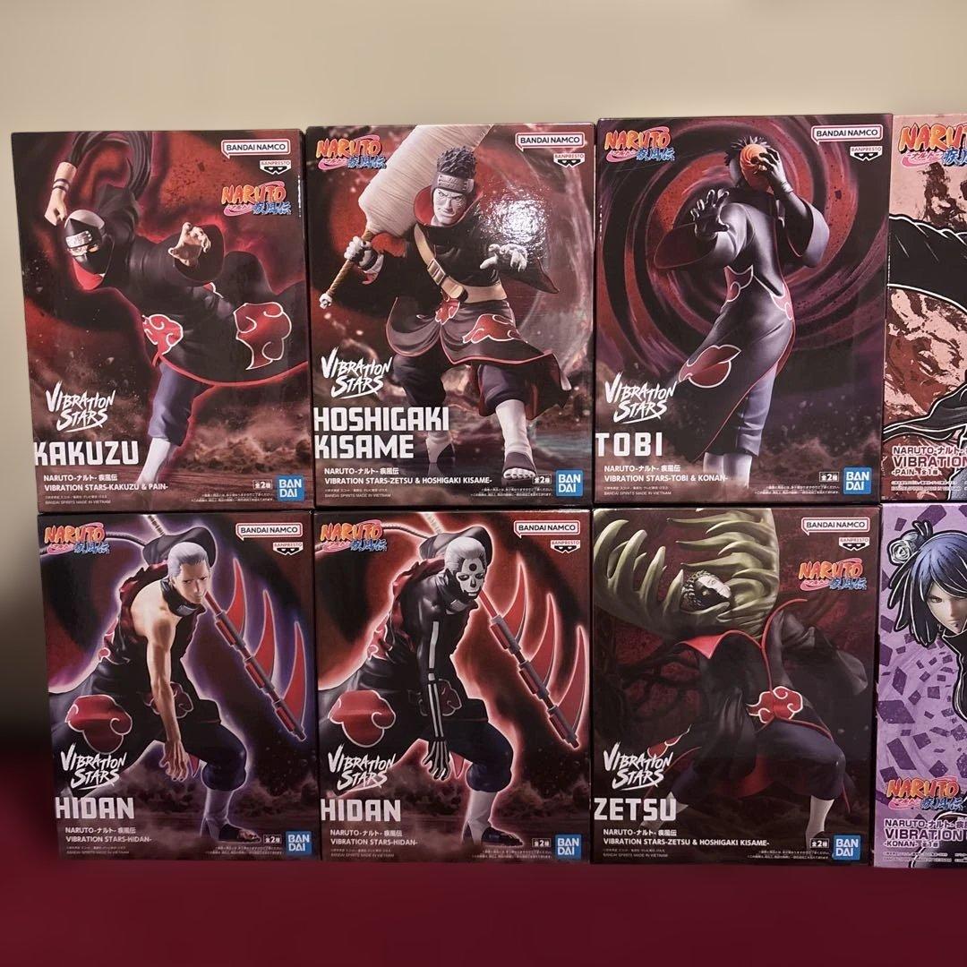 テ*ン様 NARUTO ナルト 暁 -アニメ フィギュア 10個セット - メルカリ