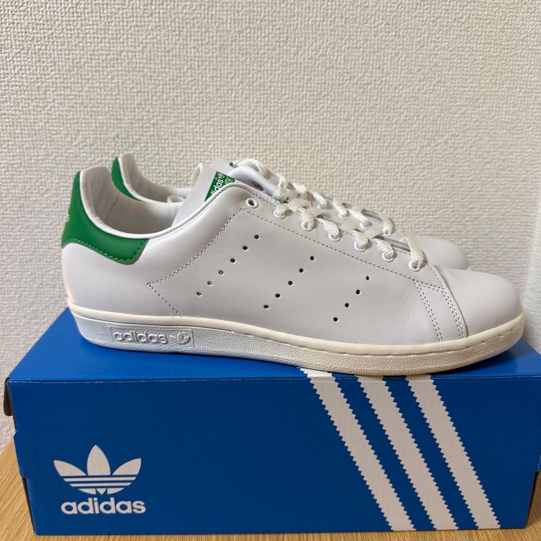 adidas STAN SMITH 80S 復刻 本革モデル 28cm - メルカリ