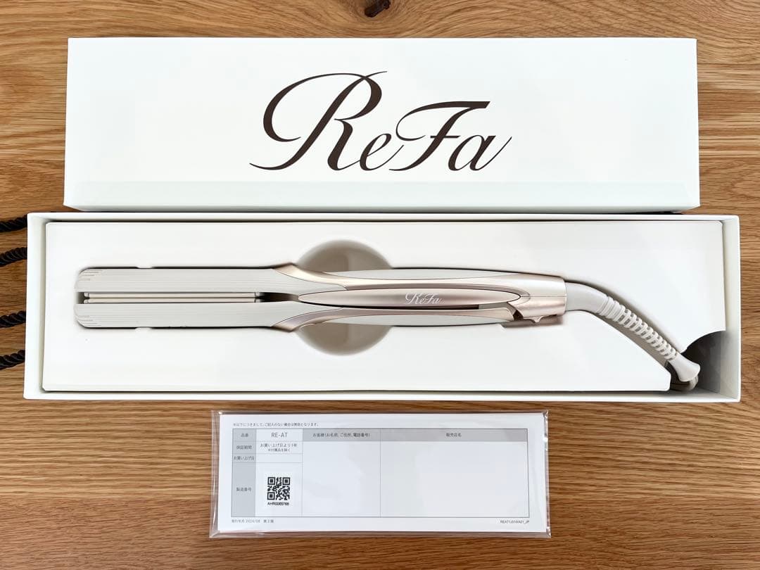 ReFa ストレートヘアアイロンプロ アイボリー リファストレートアイロン プロ+ ReFa STRAIGHT IRON PRO+ | 商品情報