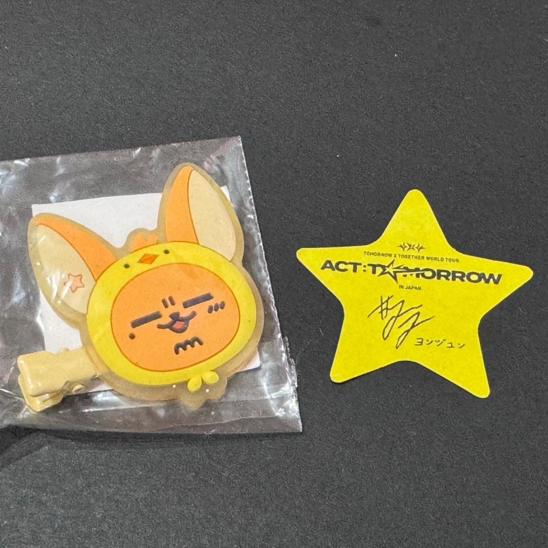 TXT ヨンジュン プルバトゥ ファンチュン ヘアピン ヘアクリップ