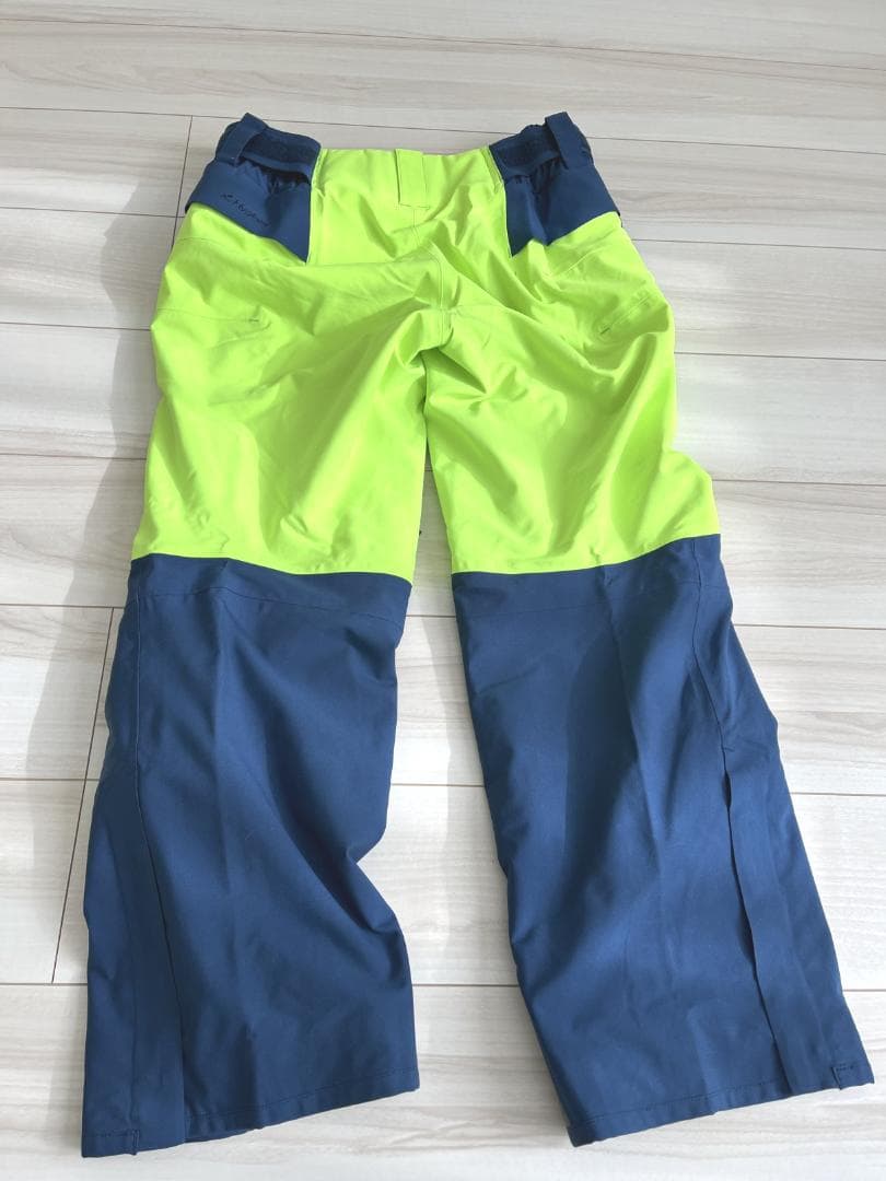 上下セット】Mサイズ ON-YONE スキーウェア イエロー/青 ストレッチ