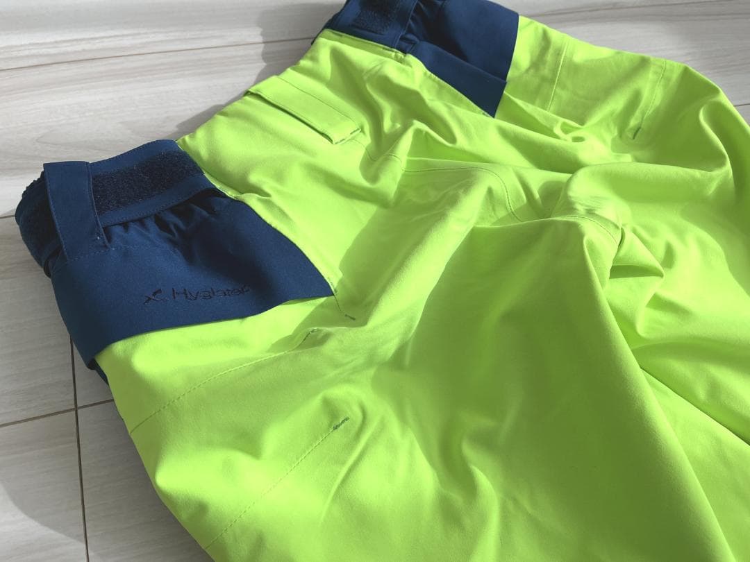 上下セット】Mサイズ ON-YONE スキーウェア イエロー/青 ストレッチ