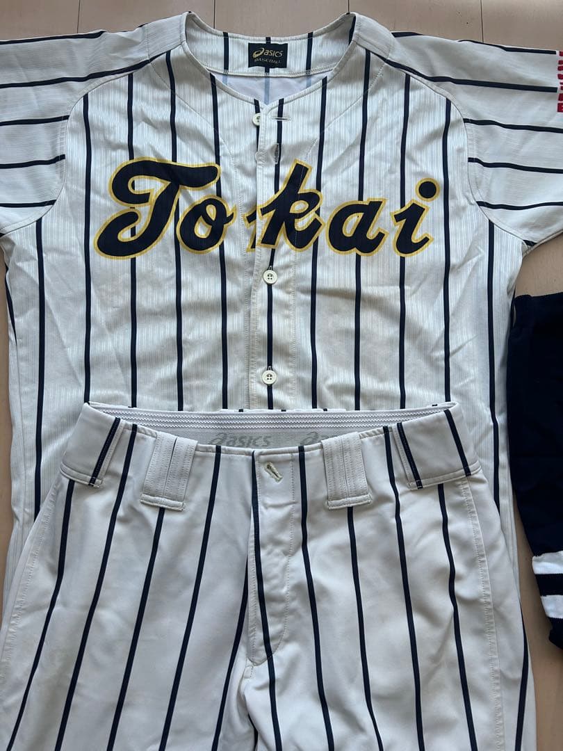東海大学 野球部 ユニフォーム 上下セット ASICS 上O／下L ソックス付き 2026年最新】東海大学野球ユニフォームの人気アイテム - メルカリ