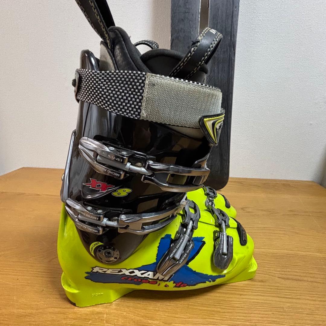 メンズ　ショートスキー　ファンスキーセット　レグザム　27〜27.5cm