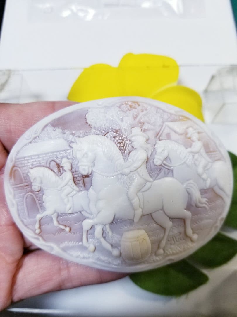 CAMEO（カメオ） KS-981【フェルディナンド・イトリ】作 天然シェル