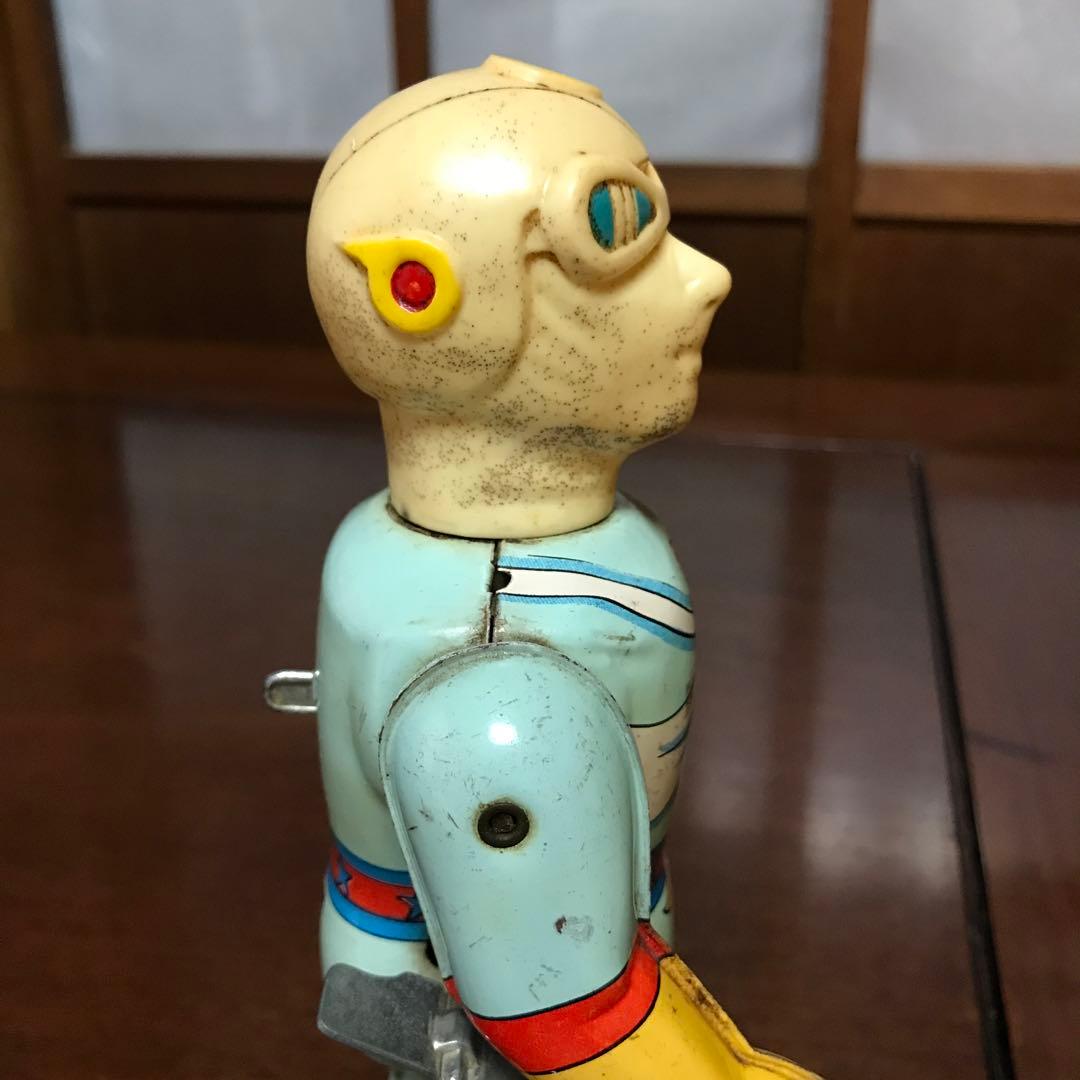 ブルマァク　月光仮面　当時物　ブリキ製　ゼンマイ歩行