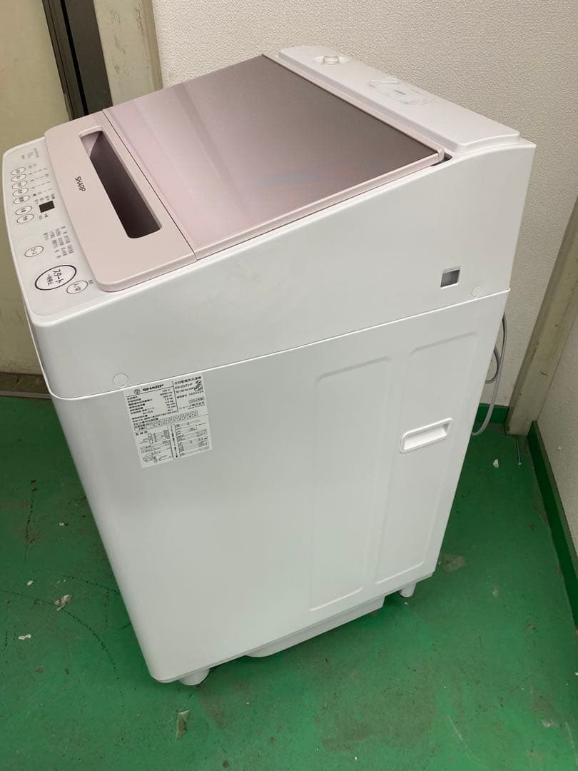 【B15】SHARP 洗濯機 7.0kg ES-GV7J-P 24年製