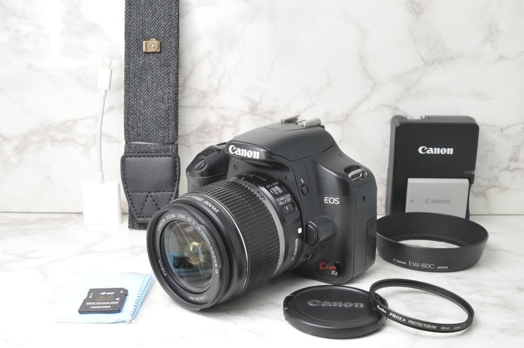 Canon EOS Kiss X2⭐️スマホ転送 キヤノン 動作品 初心者 - メルカリ