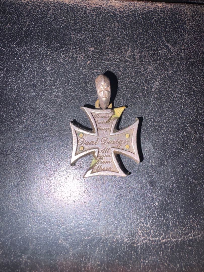 DEAL DESIGN】 リムーブクロスペンダント シングルチェーン100