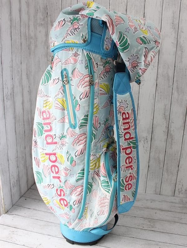 アンパスィ and per se キャディバッグ 送料無料・刻印対応【新品】and per se アンパスィ キャディバッグ