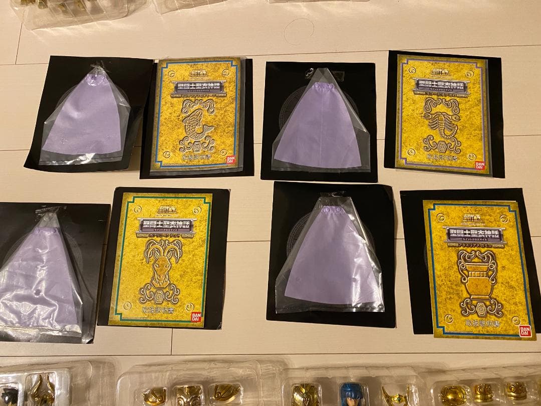 聖闘士聖衣神話 黄金聖闘士12体+教皇シオン+APPENDIX8個 セット - メルカリ