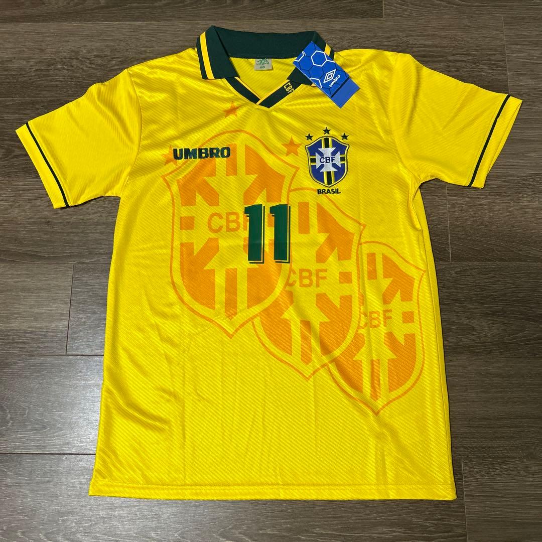 未使用タグ付き】ロマーリオ ブラジル代表 ユニフォーム - メルカリ