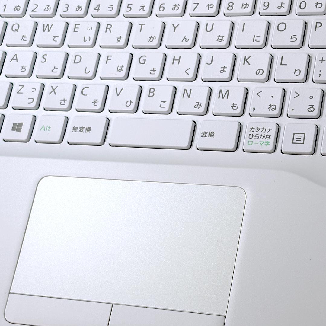 美品☆Corei7・8GB・SSD・MSOffice付 ホワイト ノートパソコン - メルカリ