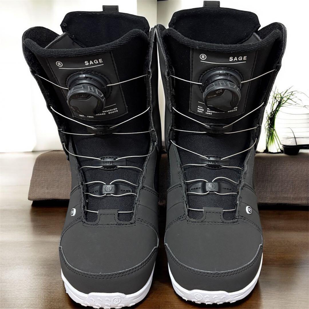 美品】RIDE SAGE 女性用スノーボードブーツ24.5 - メルカリ