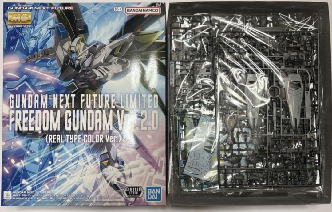 MG フリーダム Ver.2.0 & ジャスティス リアルタイプカラー セット