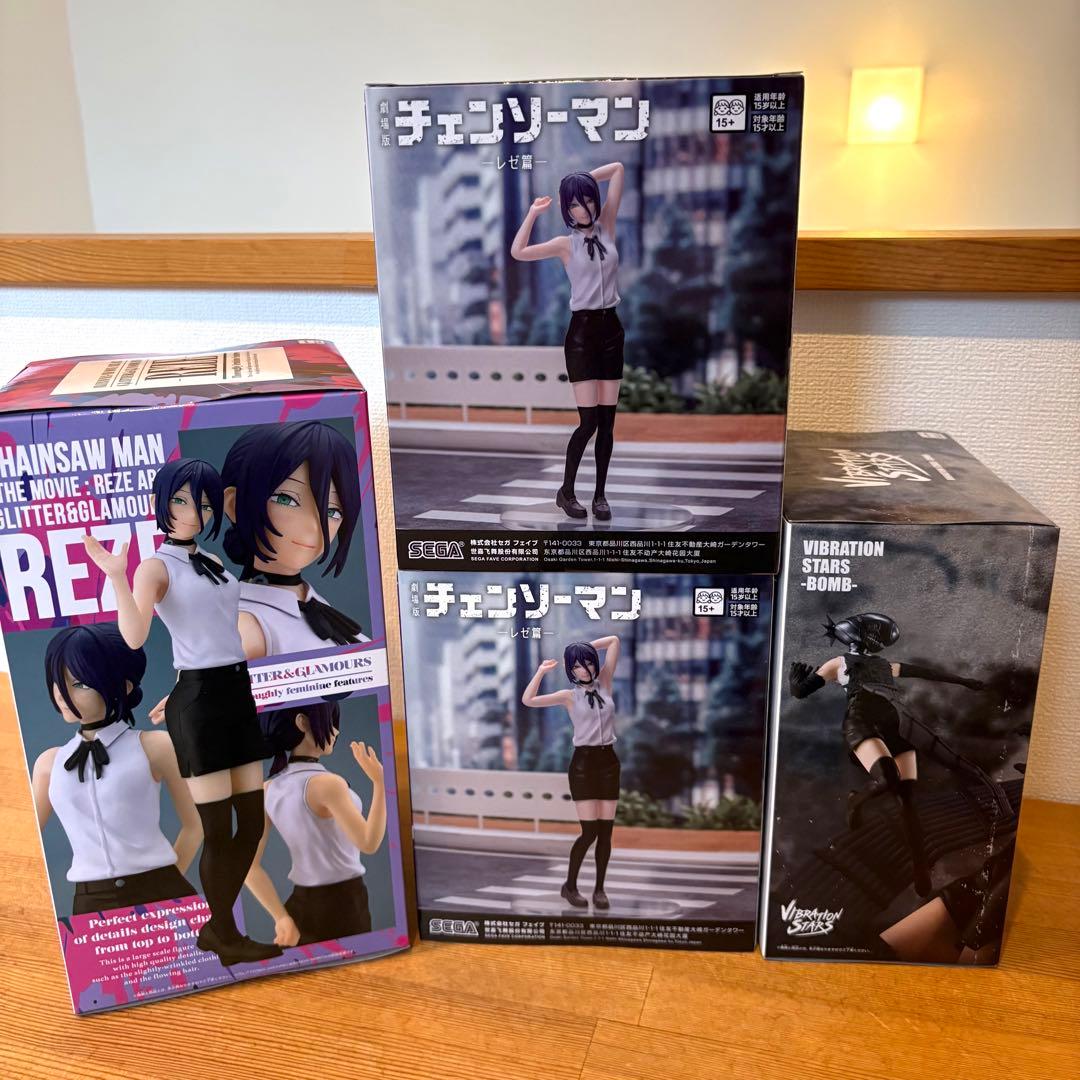 チェンソーマン レゼ編 まとめ売り レゼ4体盛りセット！！