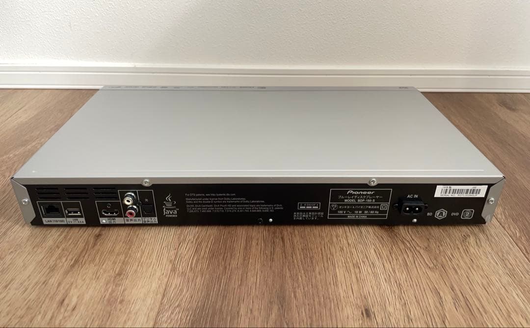 pioneer パイオニア ブルーレイプレーヤー BDP-180-S - メルカリ