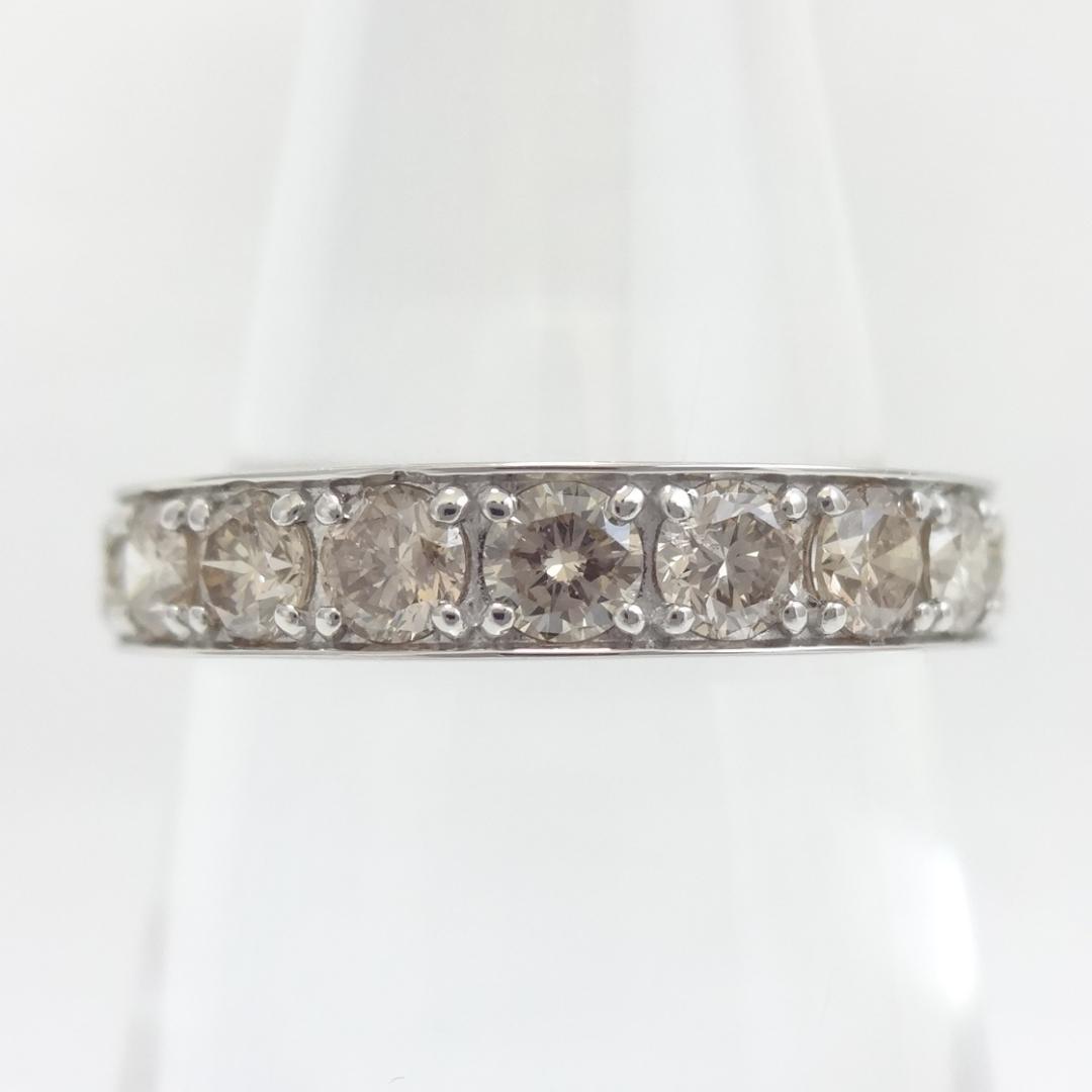 【澤田様】1.00ct　ダイヤモンド　ストレート　ハーフエタニティリングプラチナ